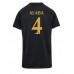 Real Madrid David Alaba #4 Tredje matchtröja Dam 2023-24 Kortärmad Billigt